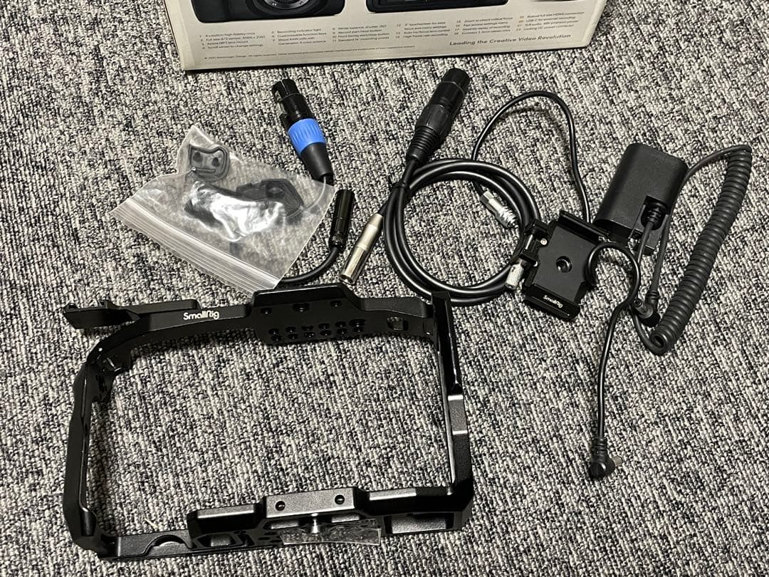 BMPCC4Kとリグなどのアクセサリー類