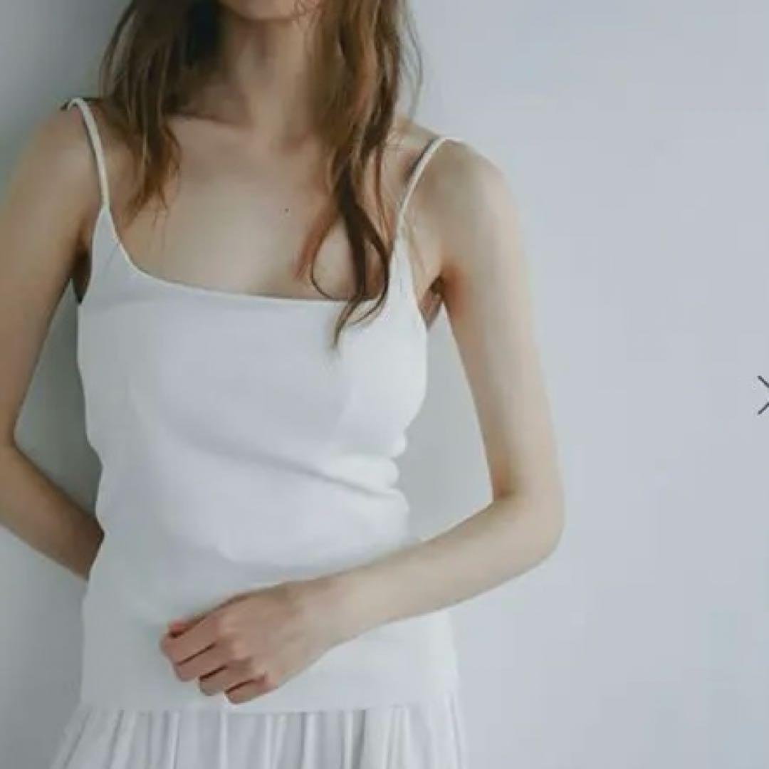 ちーたん様【新品】etre tokyo バンドゥセットニットキャミソール