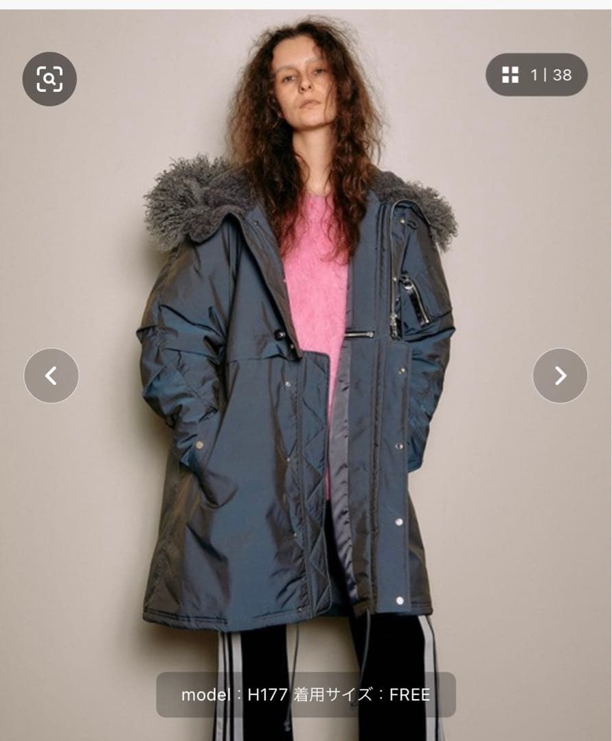 メゾンスペシャル　2way Military Coat ミリタリーコート