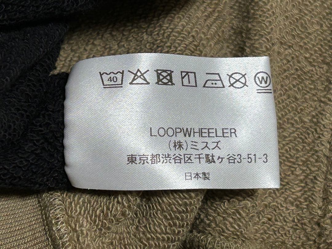 LOOPWHEELER × LOWERCASE × POGGYTHEMAN 別注