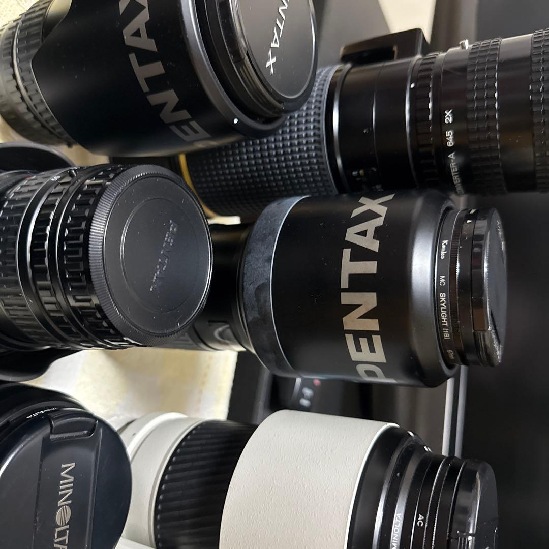 【ジャンク】 カメラ レンズまとめ売り　MINOLTA PENTAX SONY等