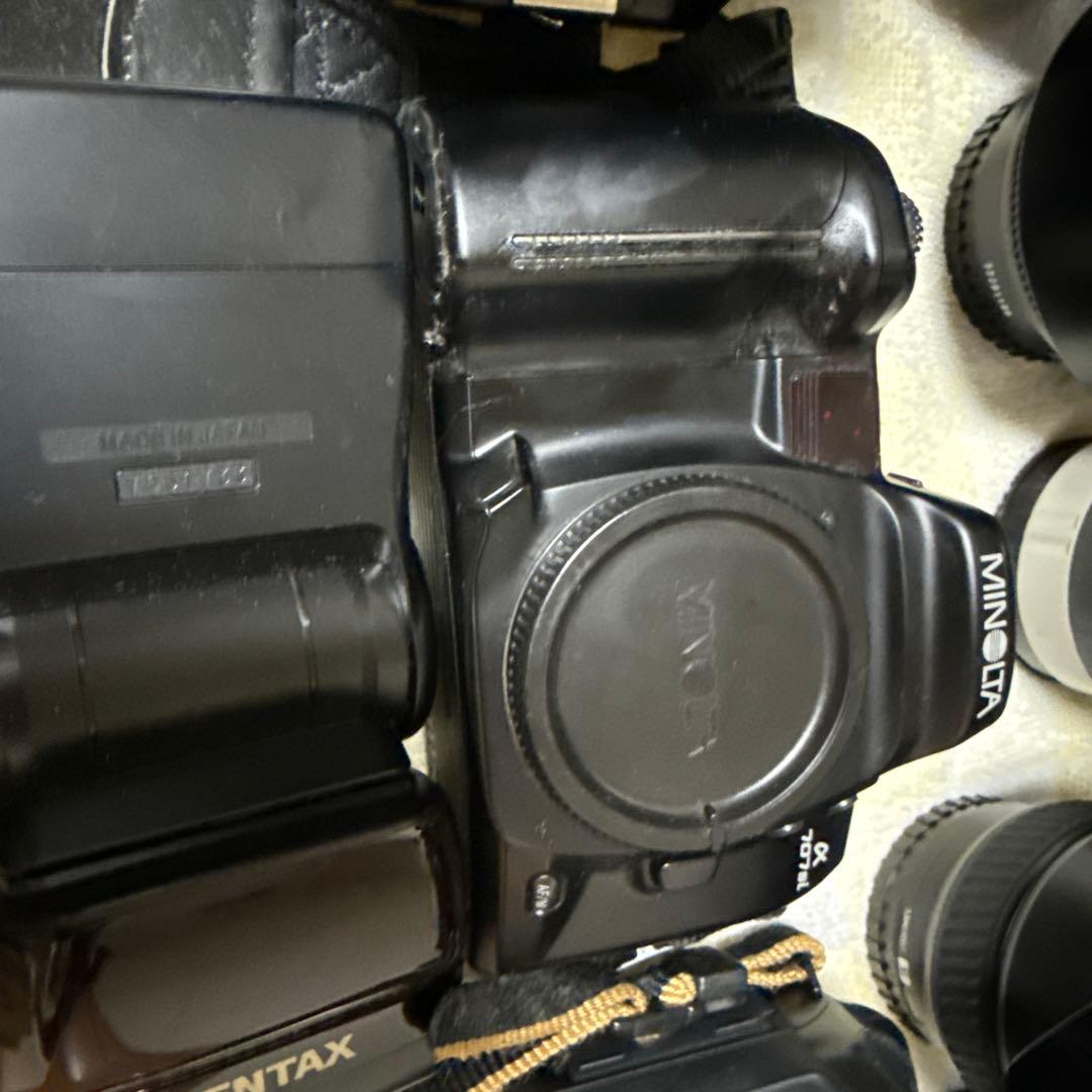 【ジャンク】 カメラ レンズまとめ売り　MINOLTA PENTAX SONY等
