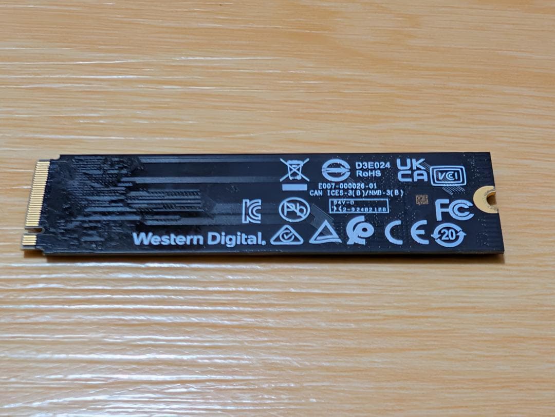 内蔵型SSD WD SN560 NVMe Gen4 M.2 SSD 1TB