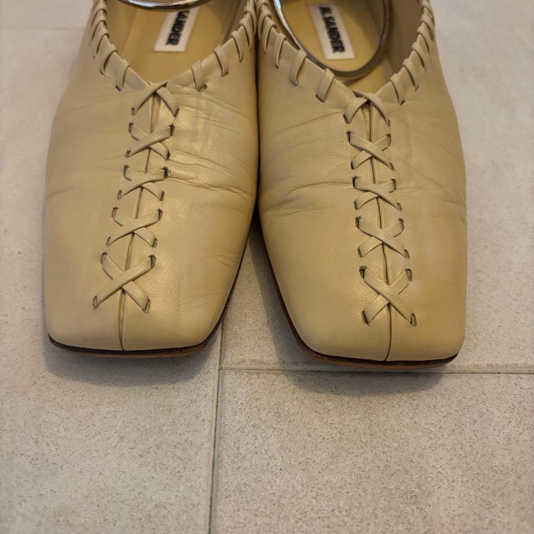 JILSANDER ジルサンダー　リング　フラットパンプス　36