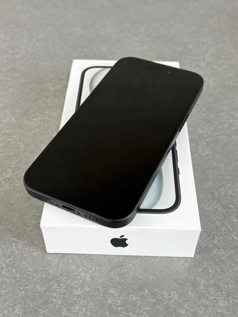 【訳あり】iPhone15/128GB/画面割れ/即日発送可