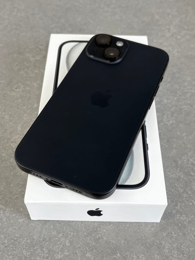 【訳あり】iPhone15/128GB/画面割れ/即日発送可