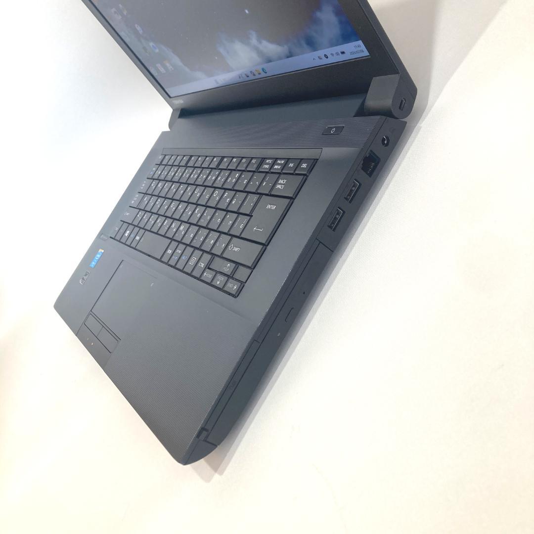 初心者✨超速・大画面・DVD・大容量✨黒✨すぐ使えるノートパソコン◇D490-3