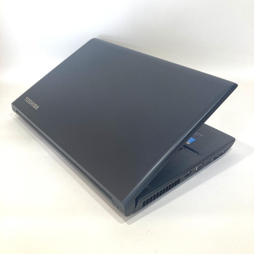 初心者✨超速・大画面・DVD・大容量✨黒✨すぐ使えるノートパソコン◇D490-3