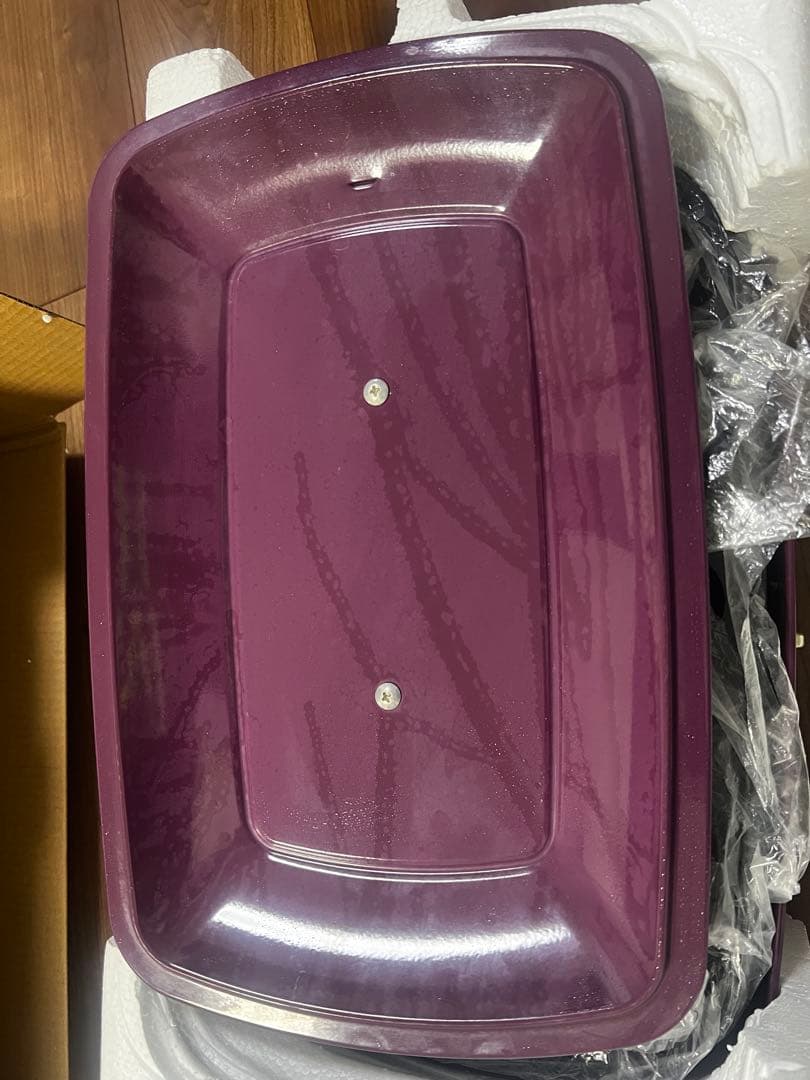 ク*中様 BRUNO☆ ブルーノ☆ホットプレート☆グランデ ☆深鍋　限定ワインレ