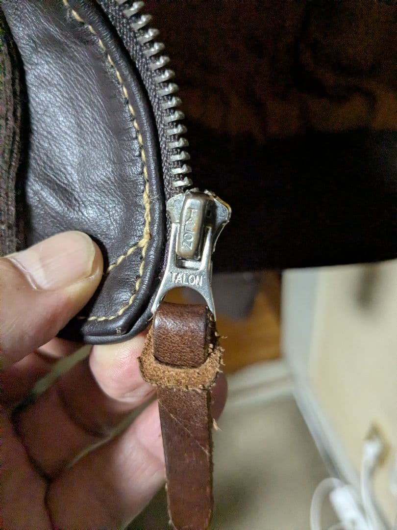 革ジャン　A2フライトジャケット サイズ40　モーガンメンフィスベル 馬革