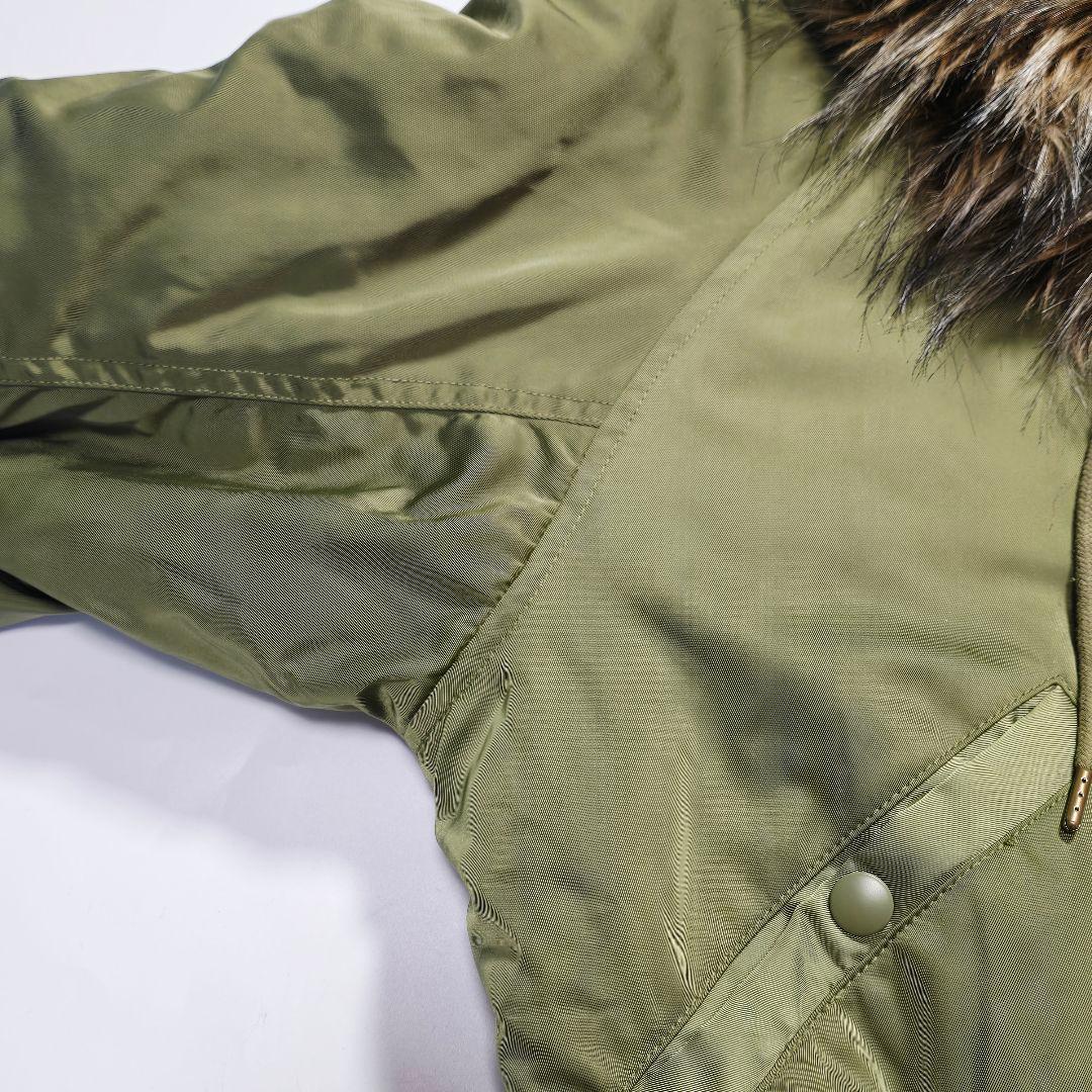 【美品】AZUL BY MOUSSY 短丈　N-2B 平成　Y2K ギャル　M