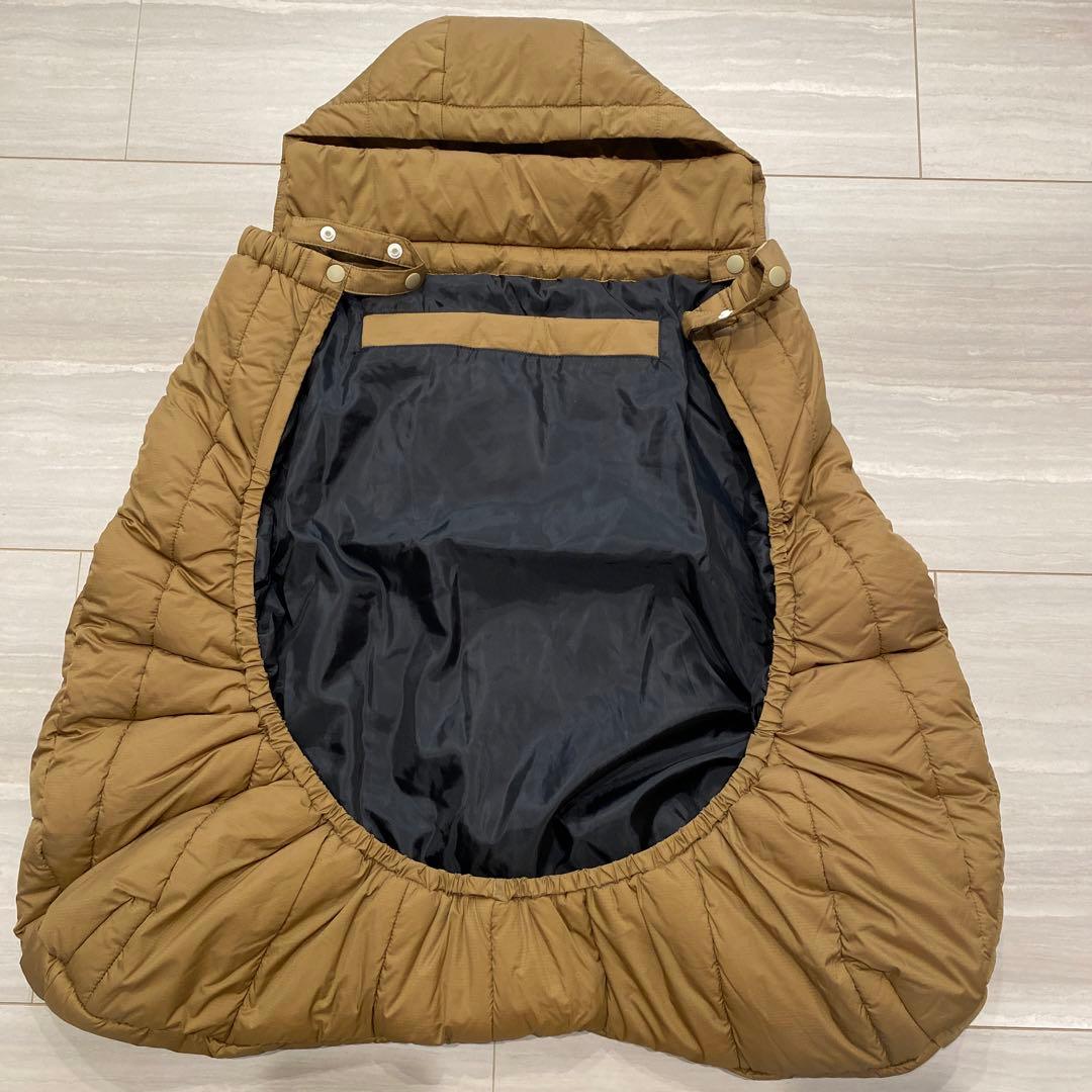 【未使用】2024 THENORTHFACE ベビーシェルブランケット ブラウン