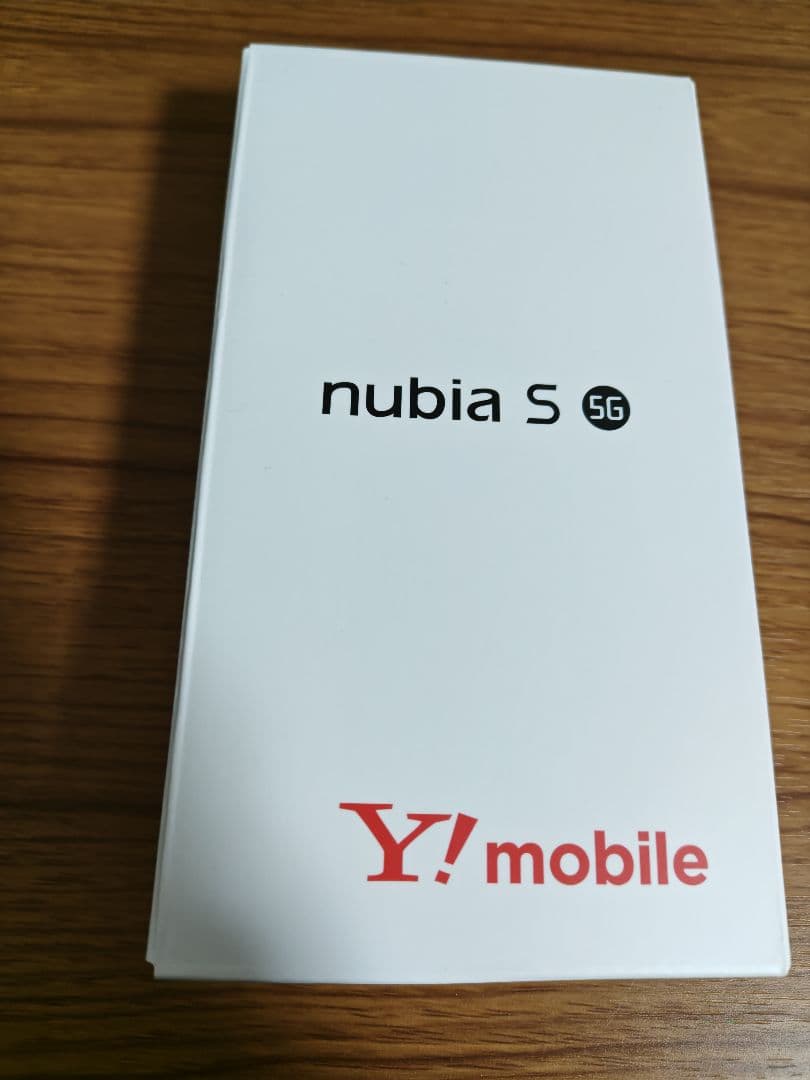 nubia S 5G Y!mobile 本体　ホワイト