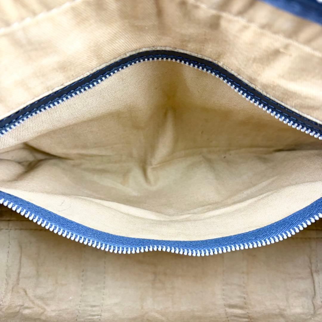 【希少】クリスチャンディオール トロッター ボストンバッグ ネイビー