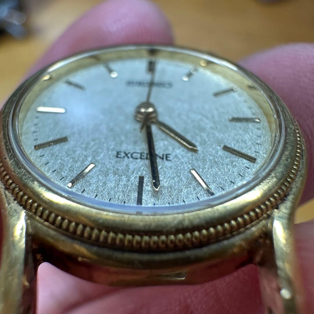 u*i様 SEIKO EXCELINE 18KT 15.5g 2J41-0010