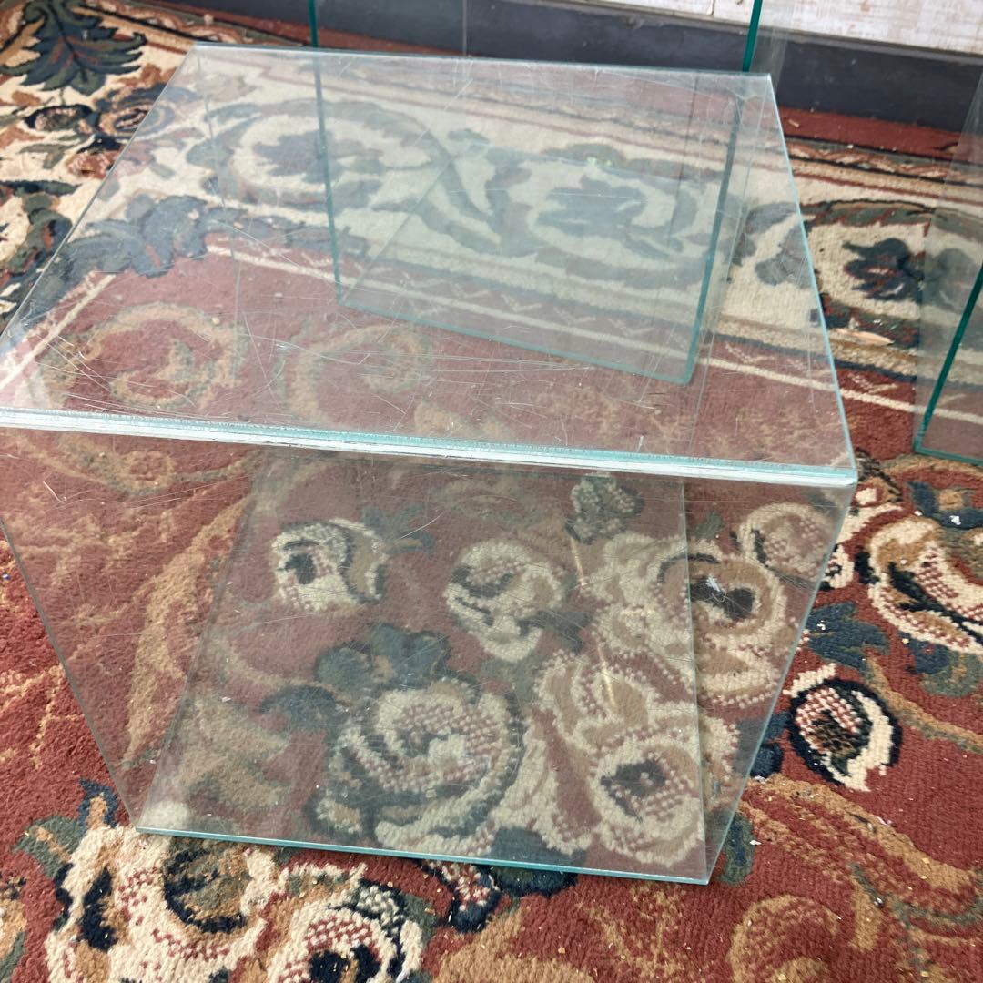 立方体収納 アクリルショーケース 3点セット 飾り棚 ディスプレイラック