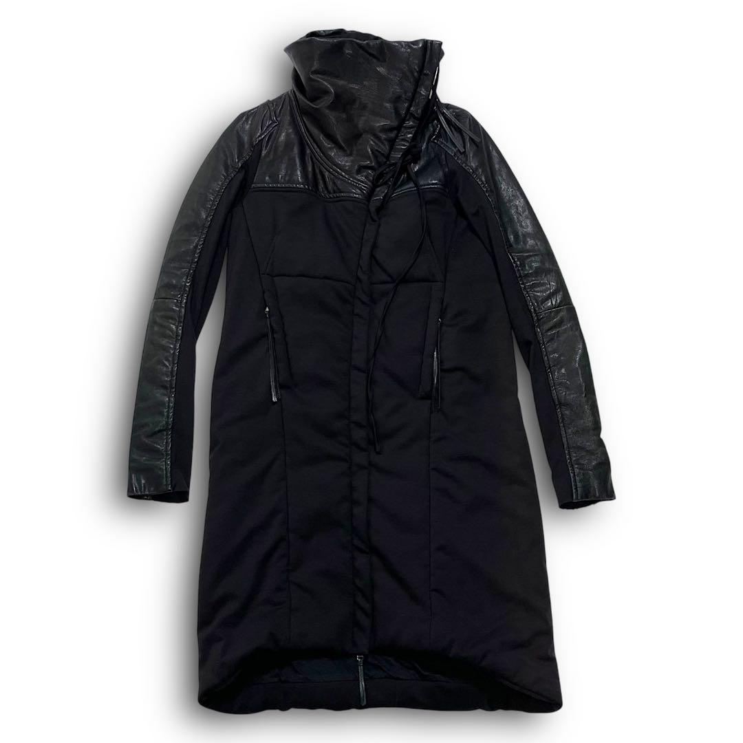 ジャケット・アウター ILARIA NISTRI Switching leather coat