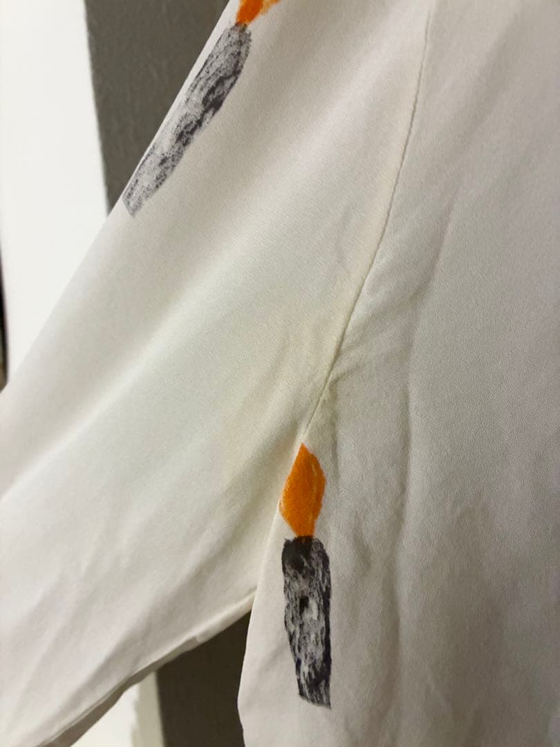 mina perhonen candle シルクブラウス 38