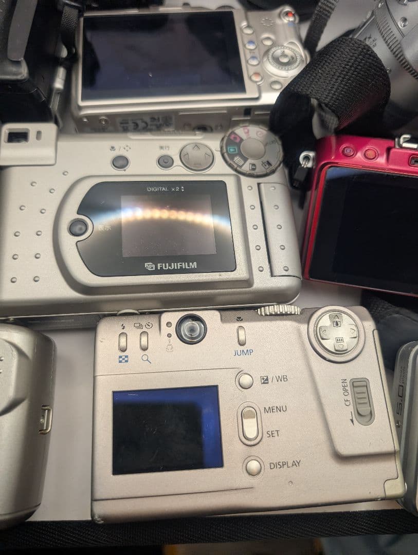 ジャンク デジタルカメラセット11台 Canon EOS 10D Olympus