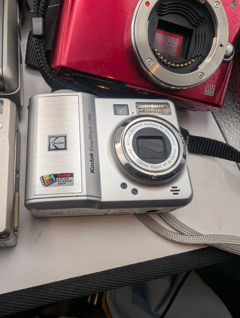 ジャンク デジタルカメラセット11台 Canon EOS 10D Olympus