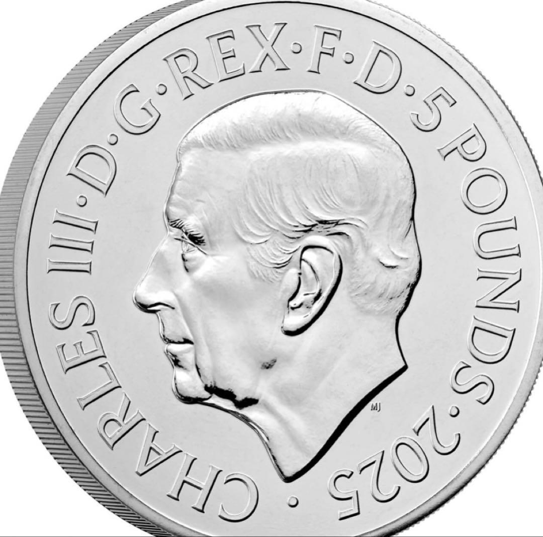 ジョンレノンポールマッカートニー英国記念限定5ポンド友情絆SETビートルズ