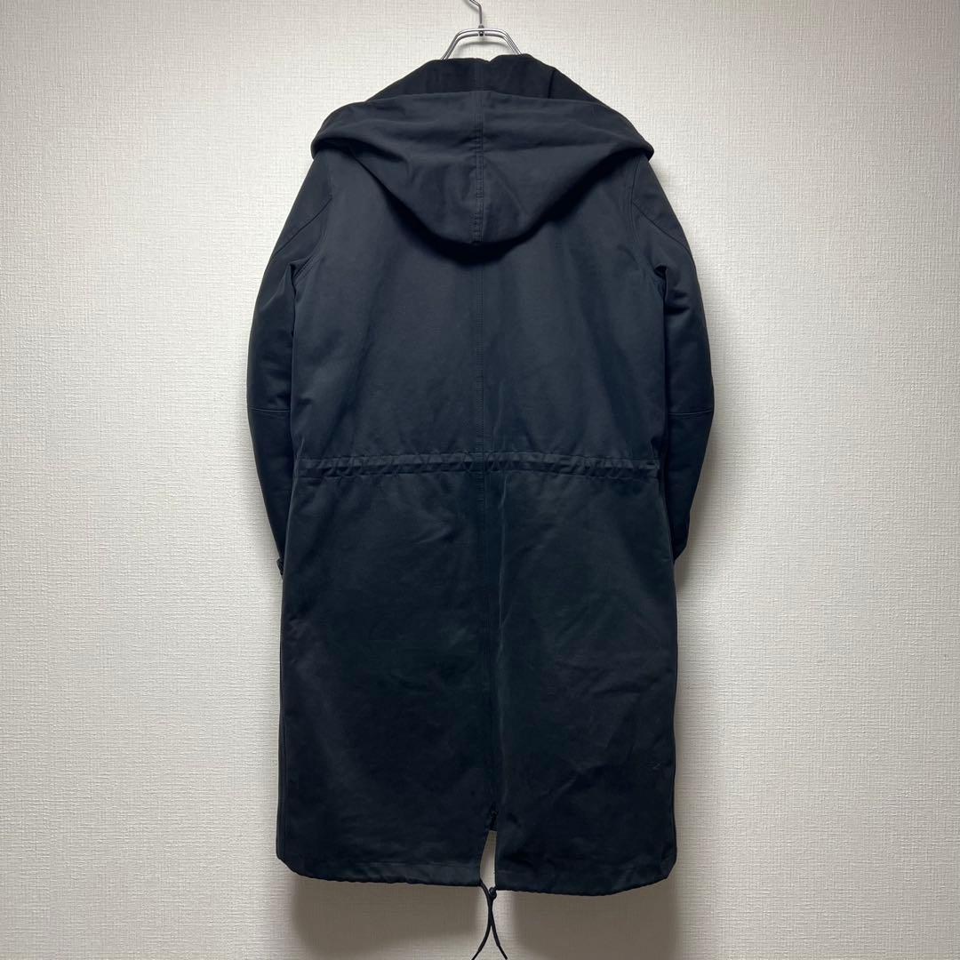 MHL マーガレットハウエル ライナー付 モッズコート ミリタリー ネイビー 2