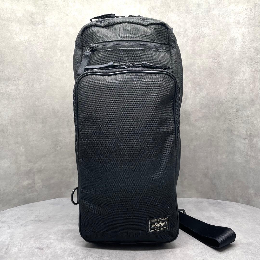 バッグ PORTER Yoshida Sling Bag Cordura Black