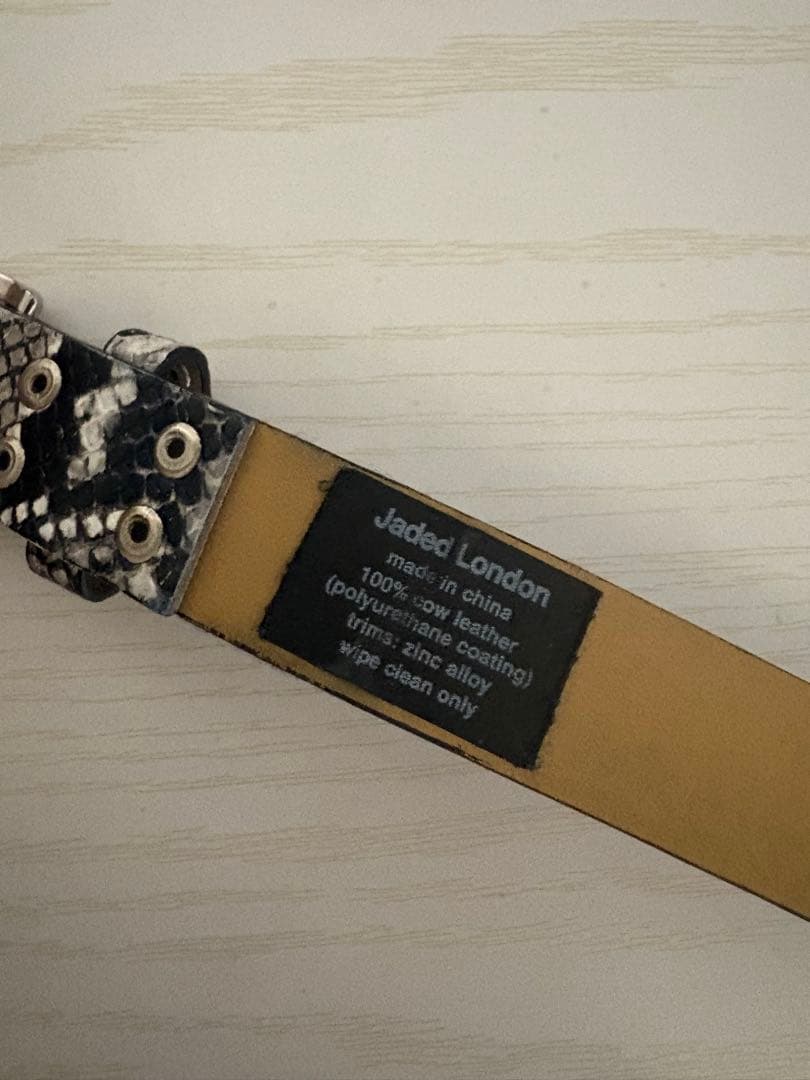 小物 Jaded London Snake Star Studded Belt