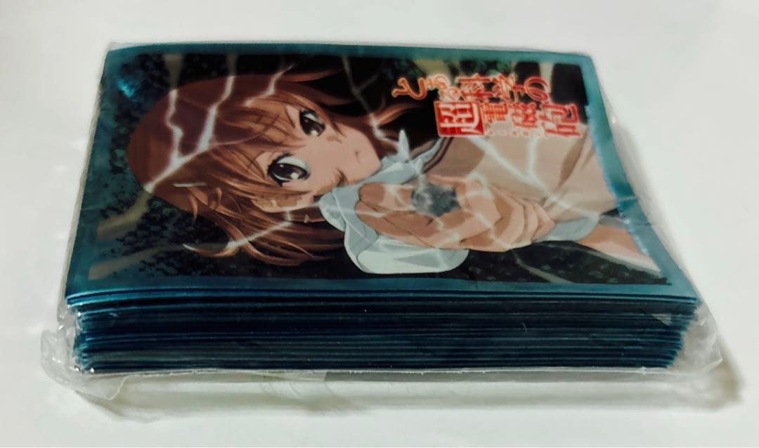 未開封品　とある科学の超電磁砲　御坂美琴　スリーブ