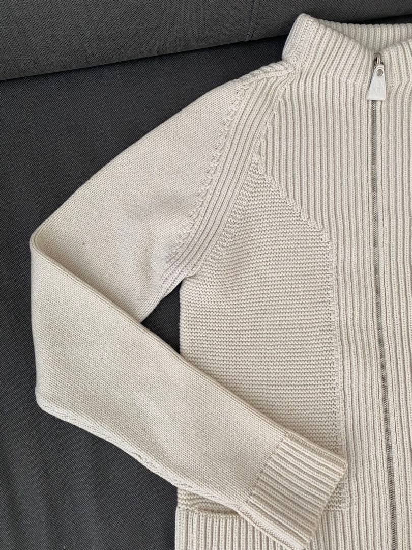 エルメス ジッパー付きニットセーター