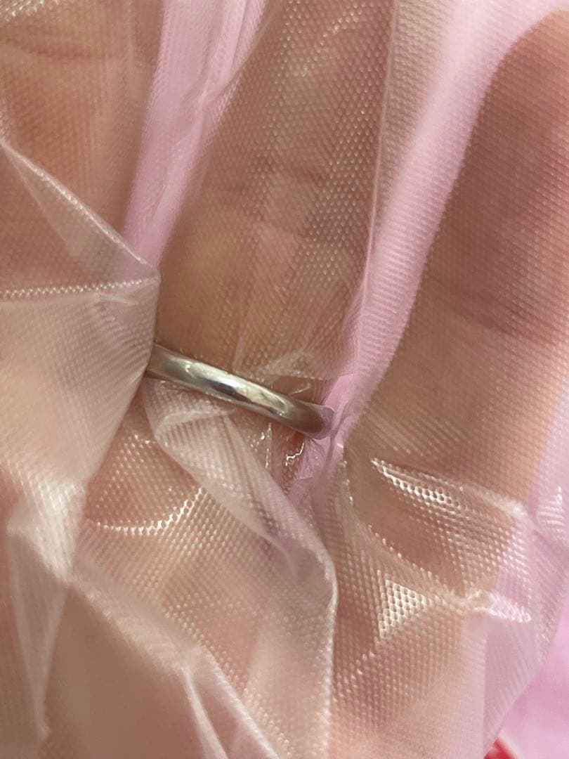 h*a様 ルビー0.38カラットダイヤ0.51カラットプラチナ8号リング