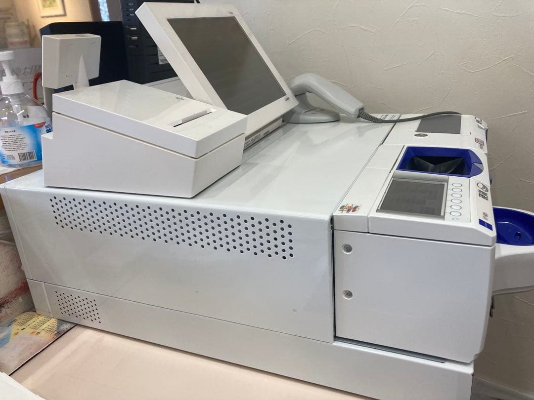 グローリー自動つり銭機ポスレジRT-300&RAD-300 カシオV -R200