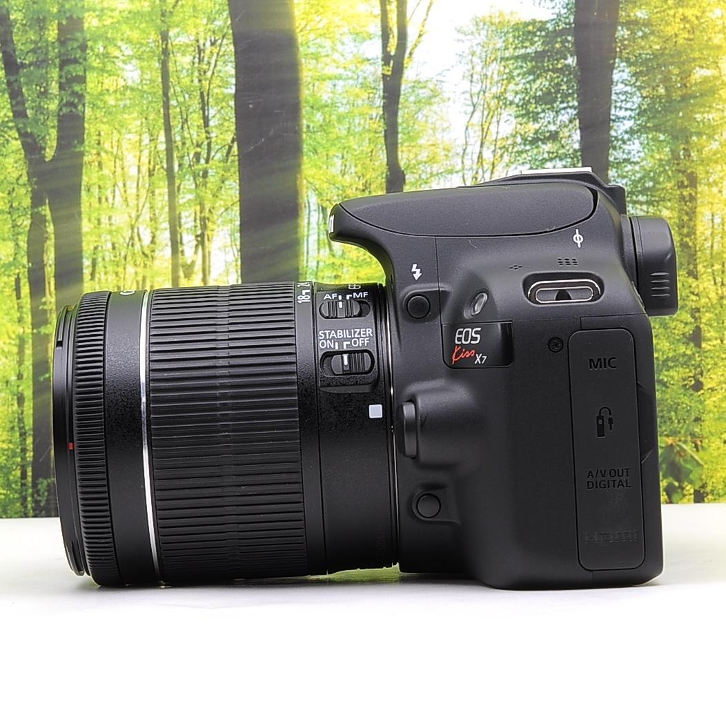 ショット数1715枚！スマホ転送セット☆キャノン Kiss X７＋18-200㎜