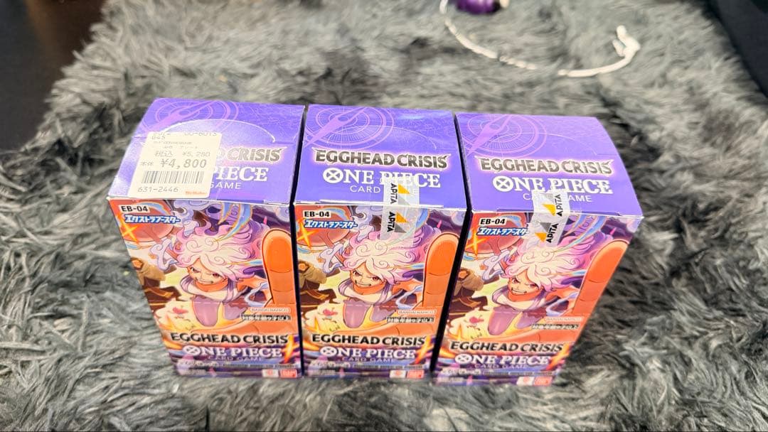 ONE PIECE エッグヘッドクライシス 3BOX 即日発送
