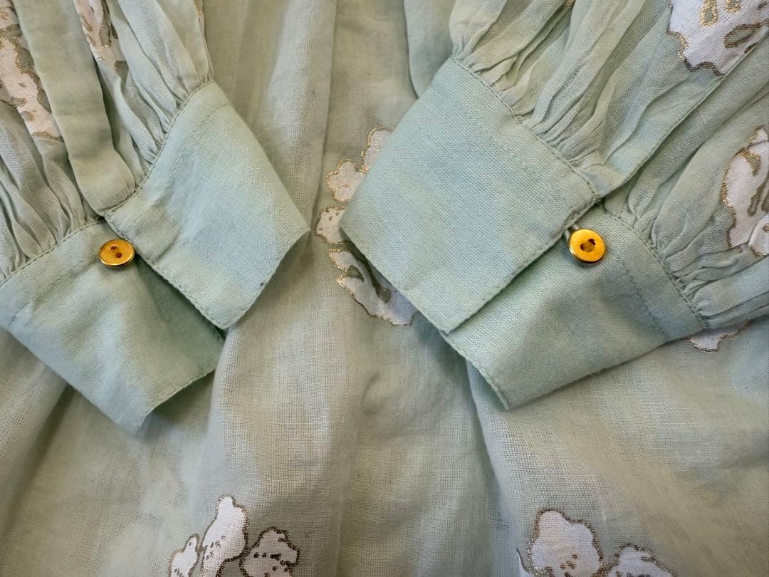 neQuittezpas ヌキテパCOTTON VOILE SEDUM ブラウス