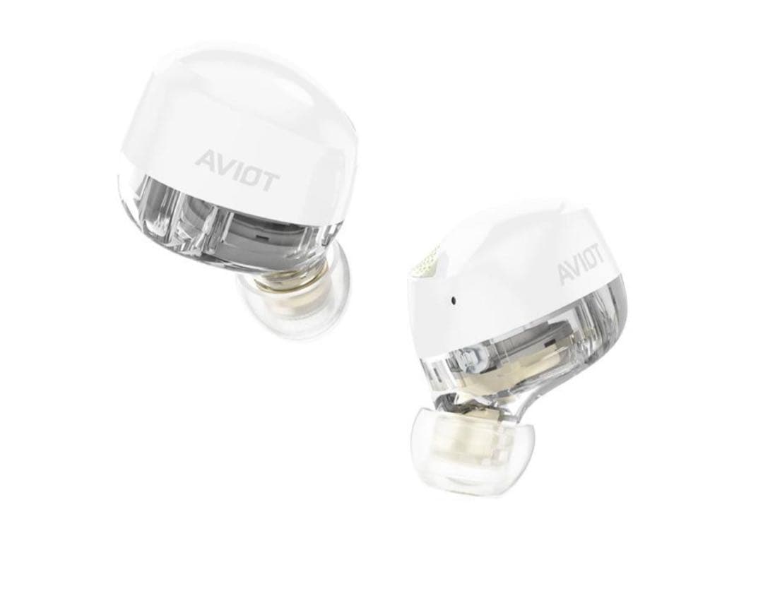 AVIOT ノイズキャンセリング機能搭載 完全ワイヤレスTE-J2-WH