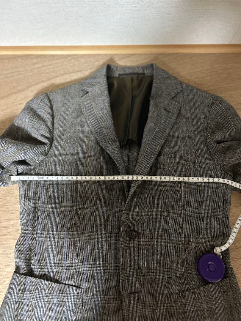 Stile Latino チェック柄 ジャケット 44