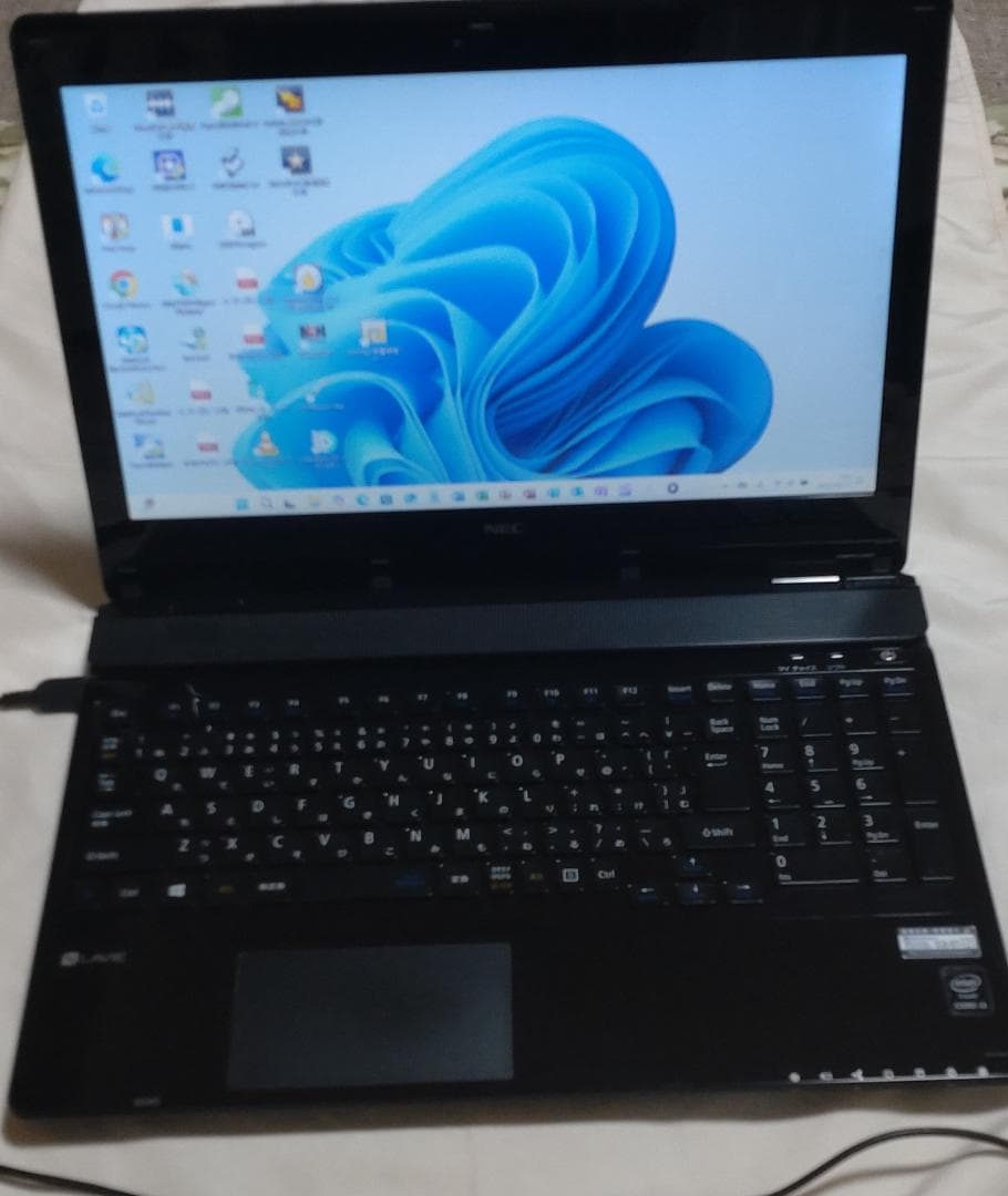 【５日保証・匿名配送】NEC PC-NS350/BAB クリスタルブラック