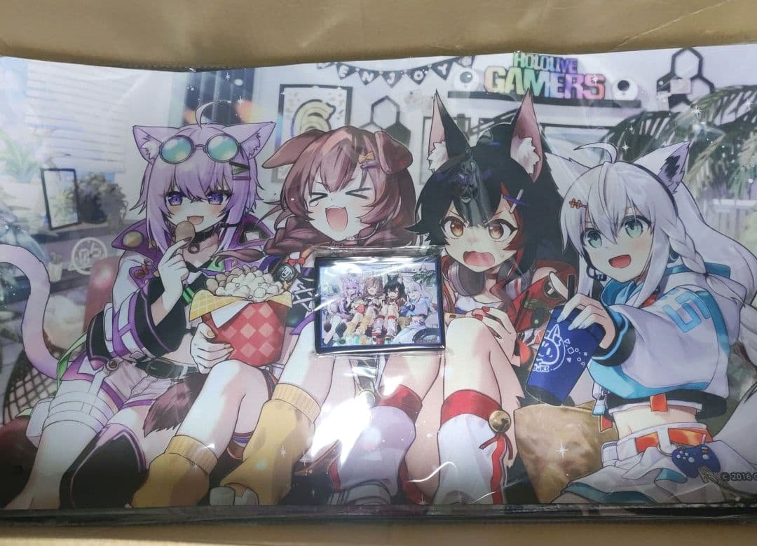 ホロライブ　ゲーマーズ　　白上フブキ　大神ミオ　猫又おかゆ　戌神ころね