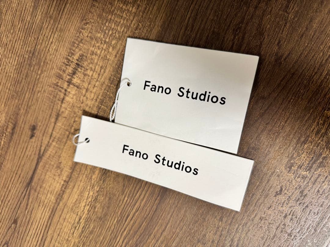 Fano Studios ボアカラー ブロックチェック ダッフルコート ロング