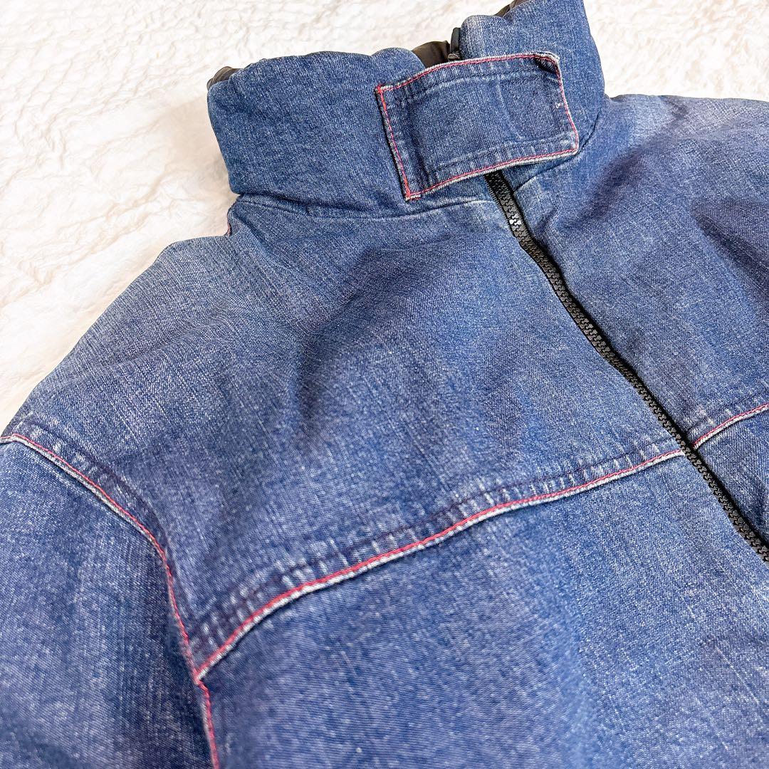 FENDI リバーシブル　デニムダウンジャケット　ズッカ　FF総柄