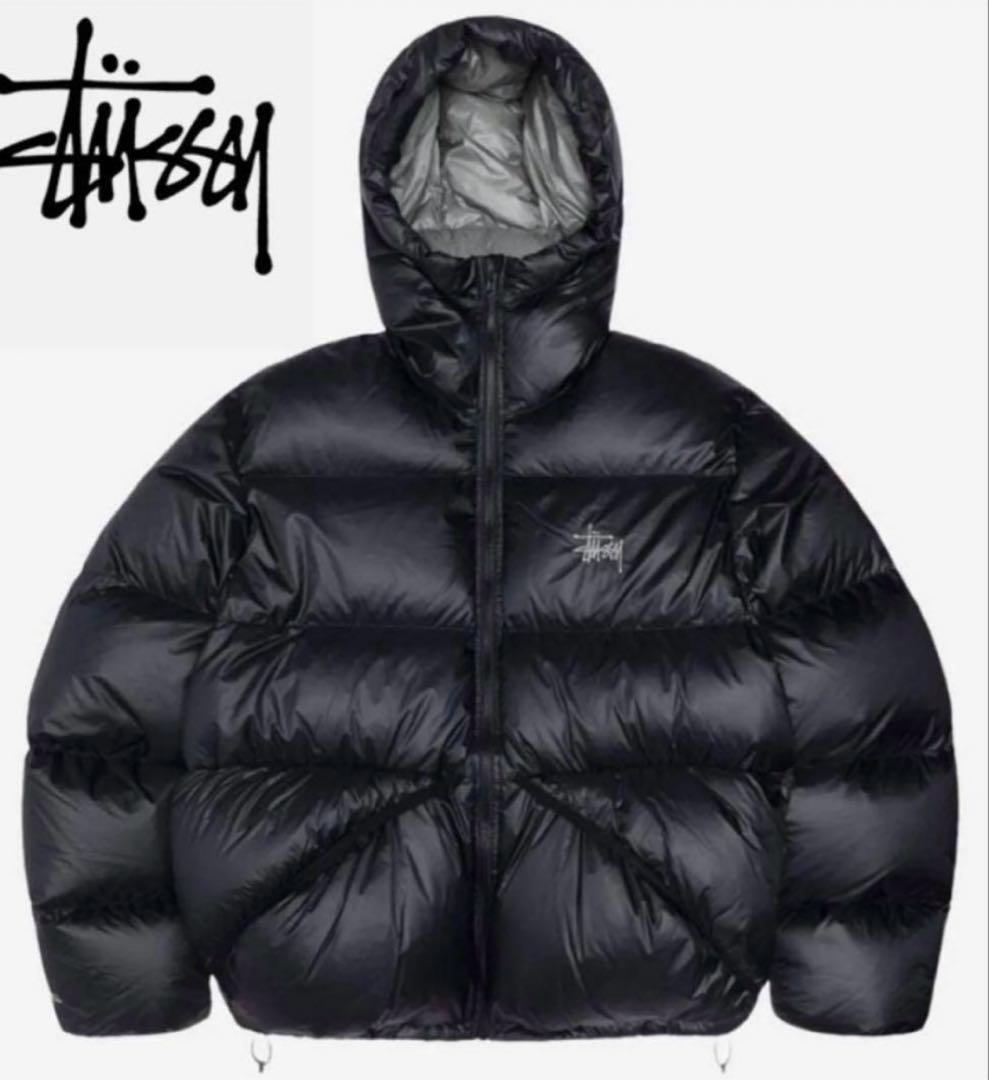 Stussy ダウンジャケット ブラック 新品