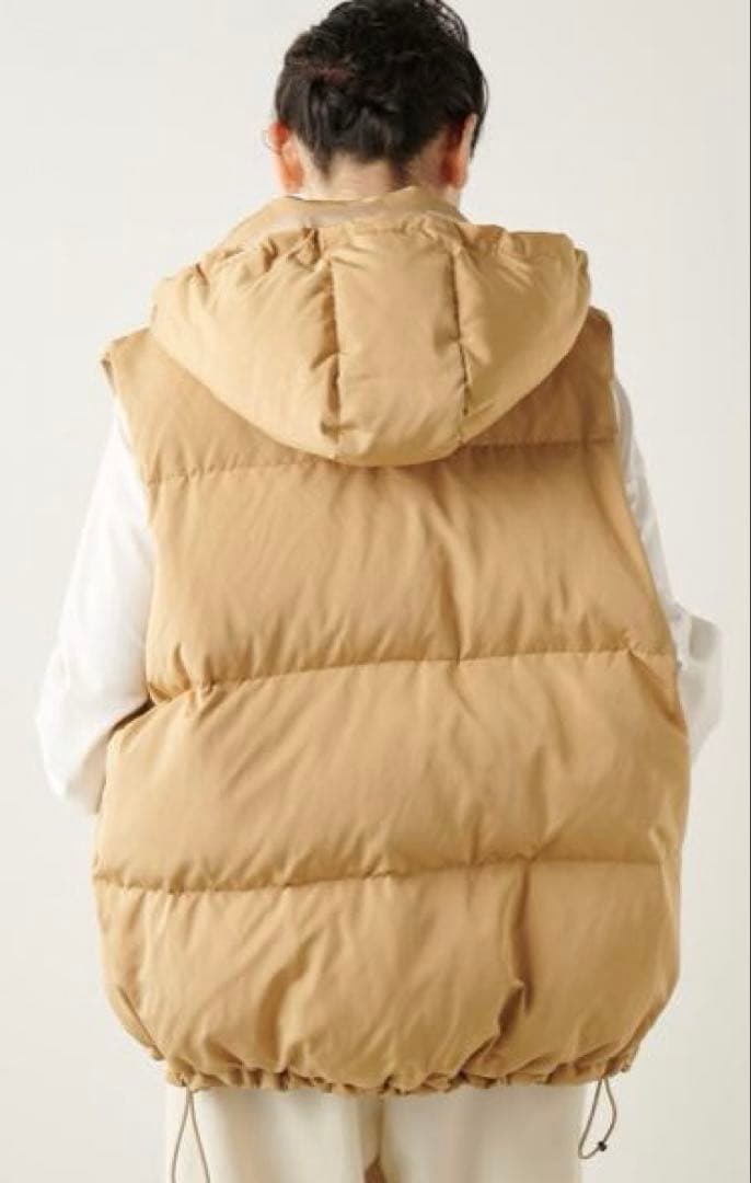試着のみ極美品 Whim Gazette THE PAUSE パファー中綿ベスト