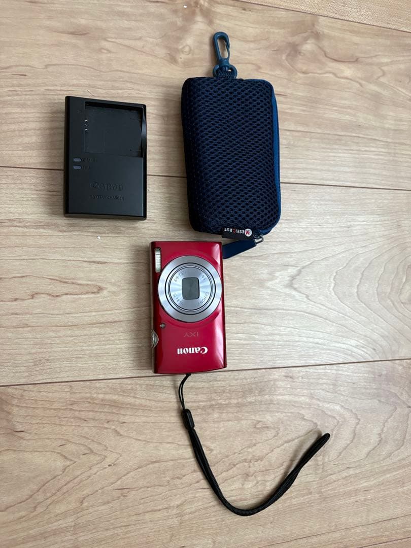 Canon IXY 160 デジタルカメラ レッド