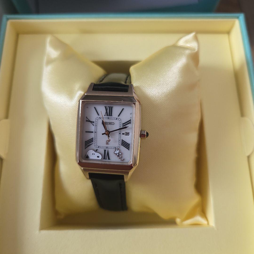 PEANUTS誕生75周年記念SEIKO LUKIAコラボモデル スヌーピー