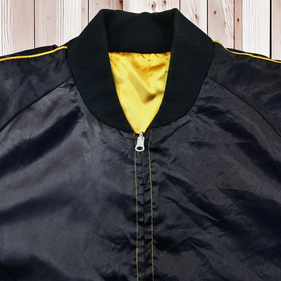 02M654◯ Onitsuka Tiger リバーシブル ボンバージャケット