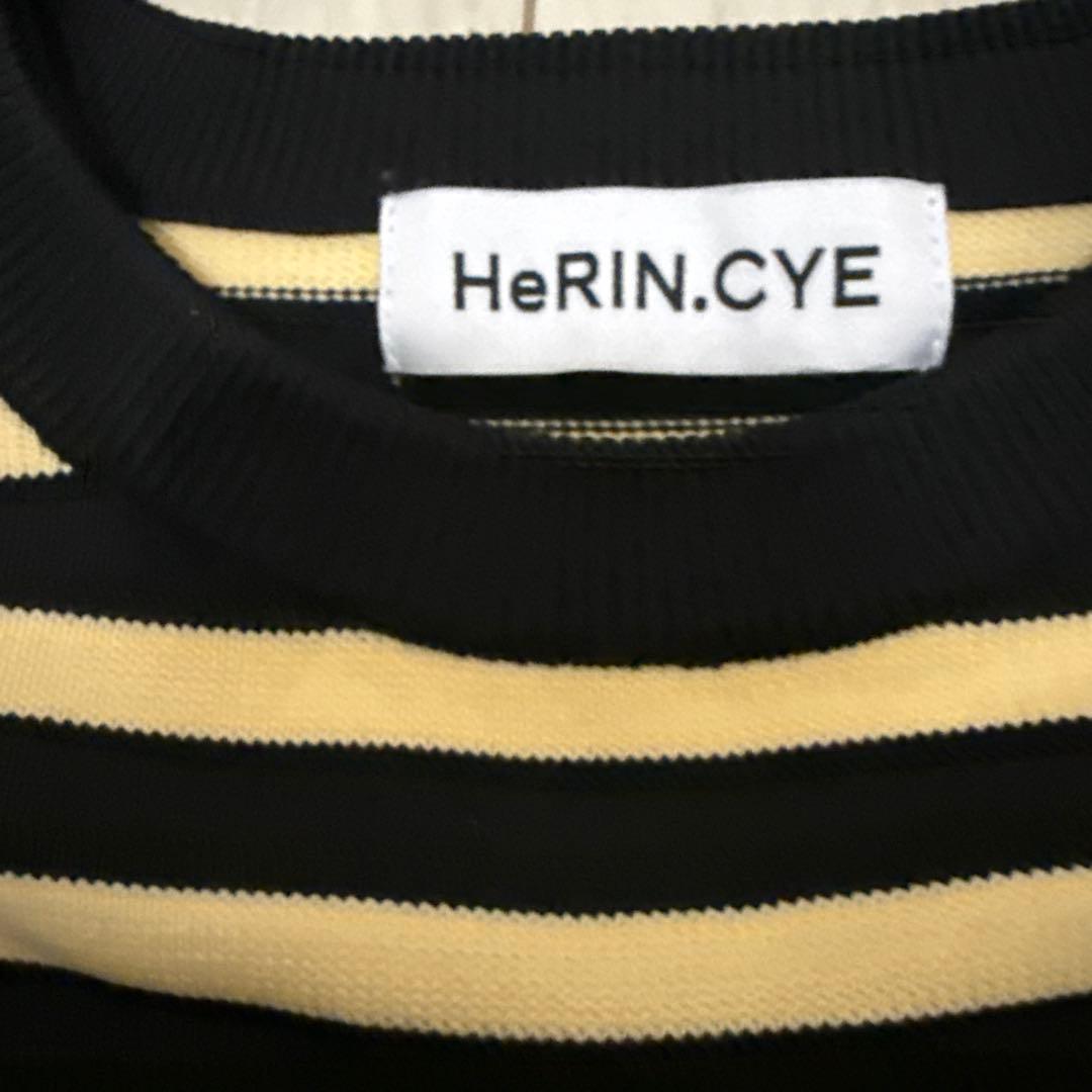 HeRIN.CYE デザインセーター　Ｆサイズ ユニセックスでも