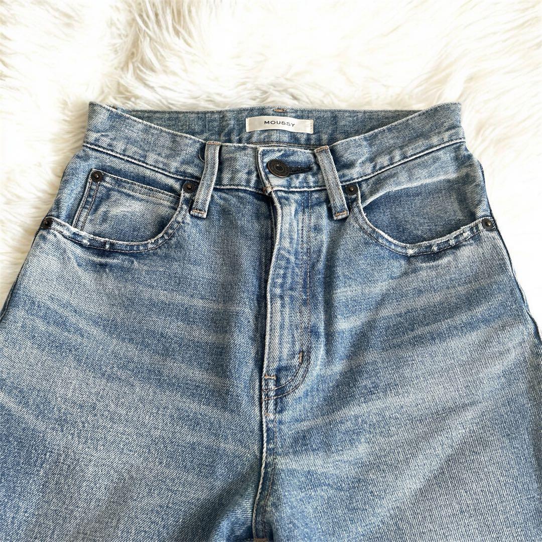 美品 MOUSSY MVS FLARE デニム 25インチ ハイウエスト