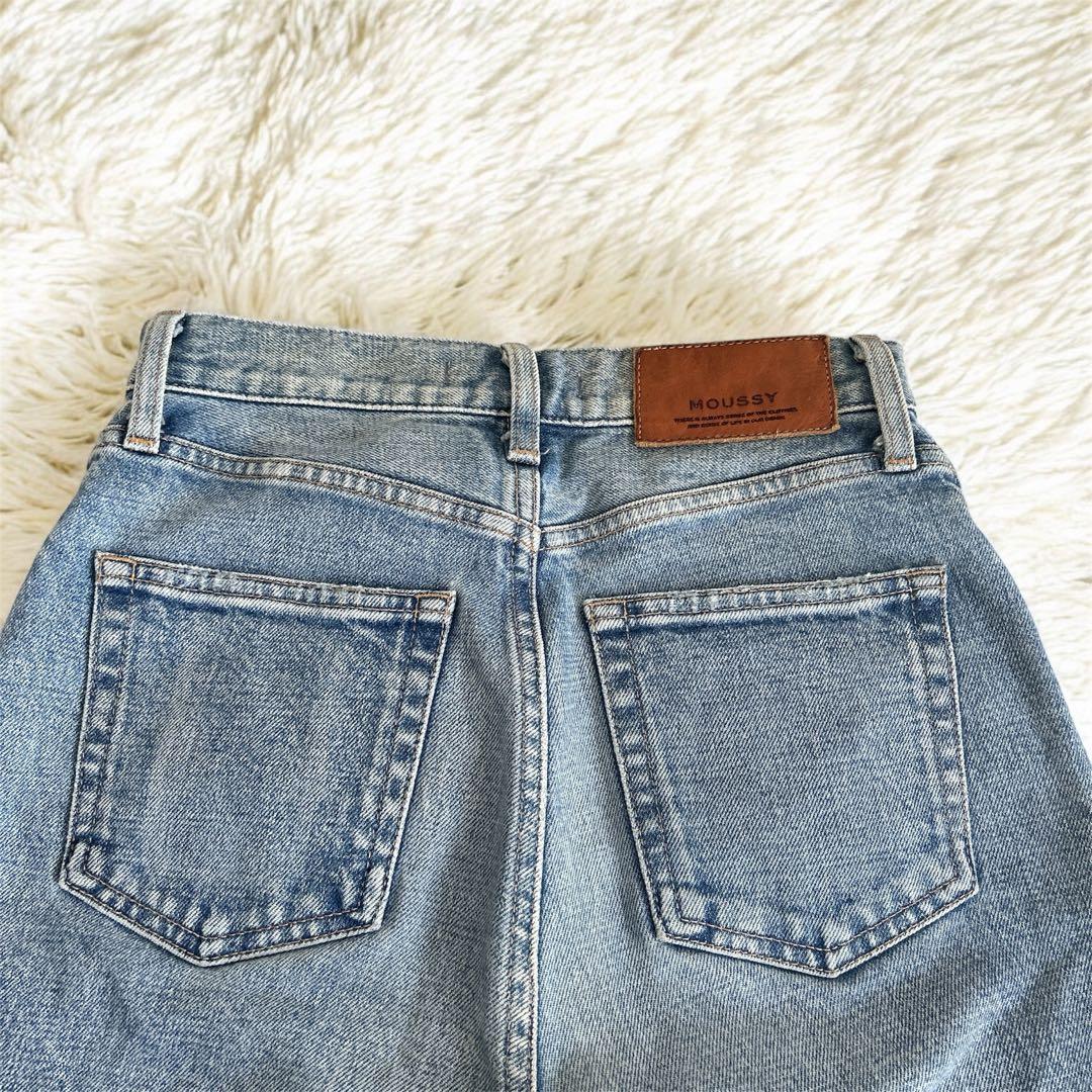 美品 MOUSSY MVS FLARE デニム 25インチ ハイウエスト