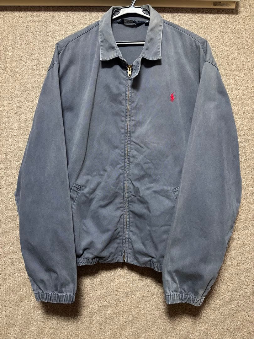 ラルフローレン　スウィングトップ　グレー　三角タグusa製